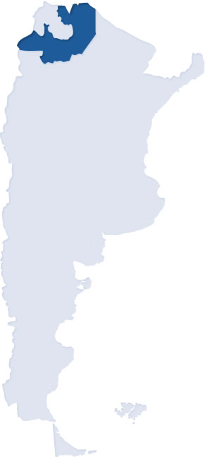 Ubicación de Salta - Pesca Argentina