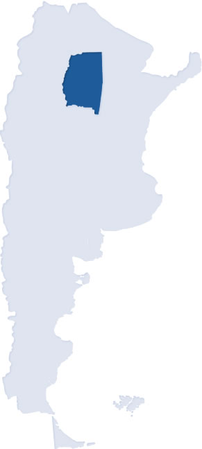 Ubicación de Santiago del Estero - Pesca Argentina