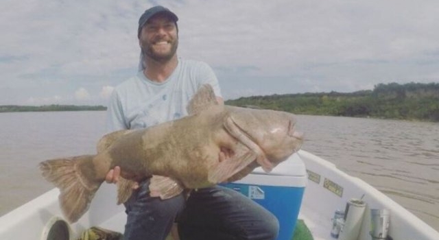 Entre Ríos: un grupo de pescadores se sorprendió con una especie del río Paraná