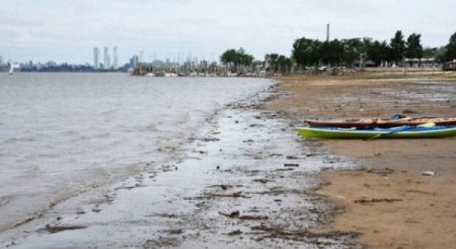 Ya es histórica la bajante del río Paraná